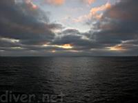 Sunrise at San Clemente Island