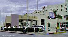 The old entrance to Tesoro Resort Los Cabos