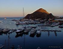 Cabo San Lucas Harbor seen from the No Worrys tower