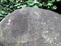 oldest inscription at Chatham Bay